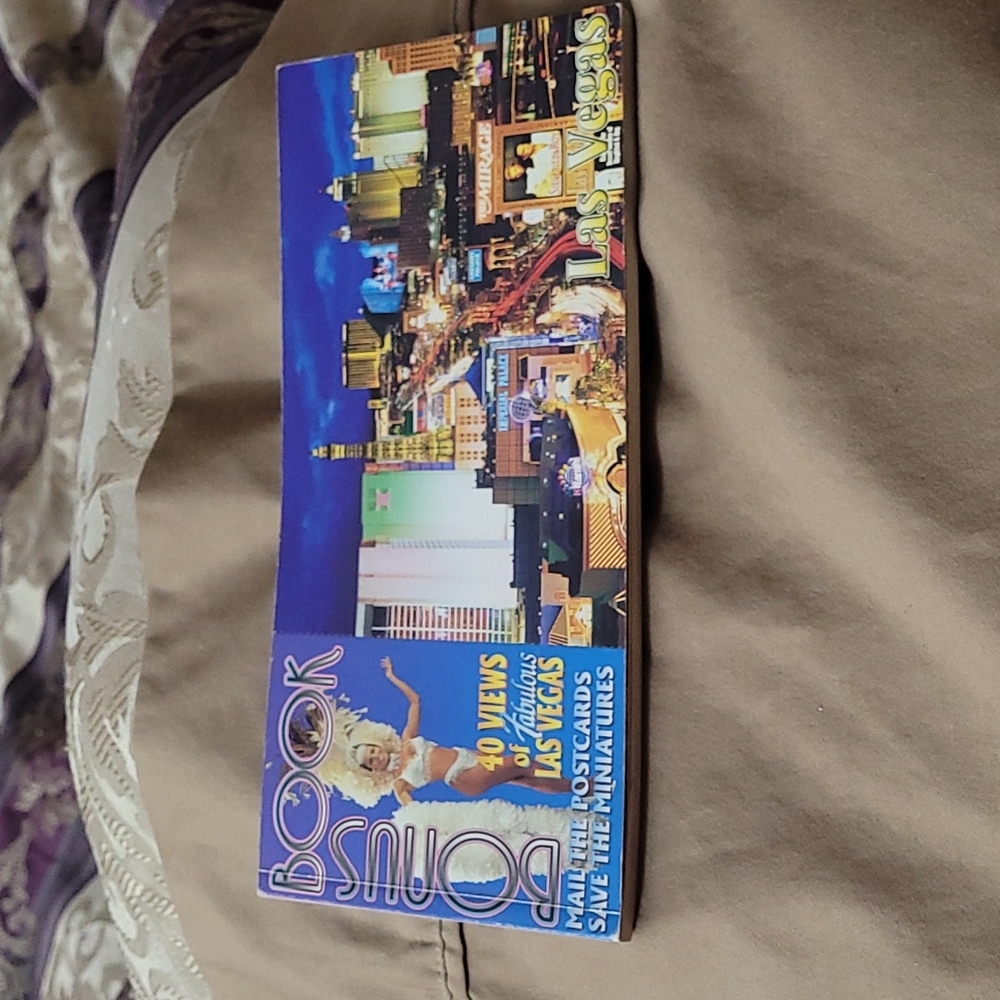 40 Views of Fabulous Las Vegas Post card book